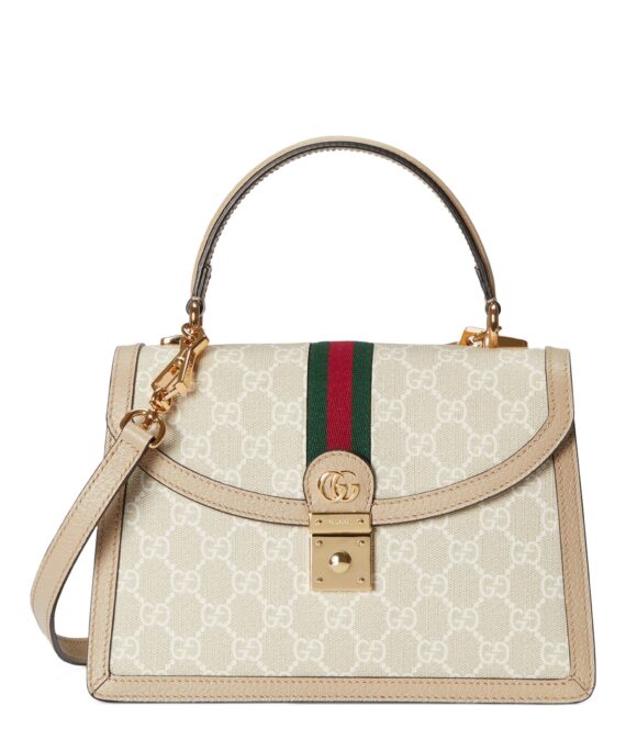 GUCCI Small Ophidia GG Top-Handle Bag