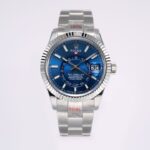 Rolex Sky-Dweller replica watches 10 colors - blue oystersteel and yellow gold