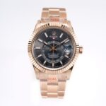 Rolex Sky-Dweller replica watches 10 colors - everose gold