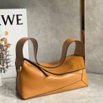 Replica Loewe Puzzle Hobo bag in nappa calfskin - Caramel