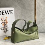 Replica Loewe Puzzle Hobo bag in nappa calfskin - Light Green