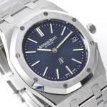 Audemars Piguet Royal Oak Yellow Gold Extra Thin Blue Dial Replica 15202BA.OO.1240BA.01 - Oystersteel