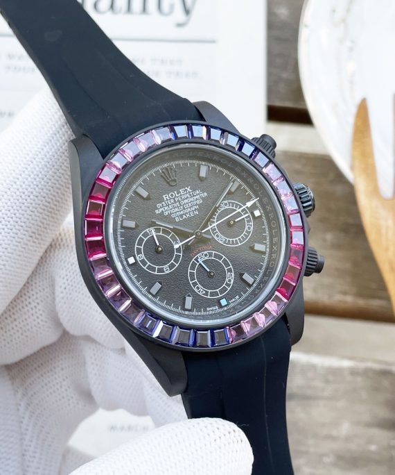 Rolex Daytona Blaken Edition Swiss 1:1 Mirror Replica Cal.4130 Movement PVD Casing